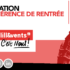 CONFÉRENCE DE RENTRÉE
